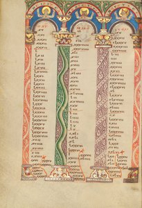 Canon Table Page by Unbekannt Unbekannt